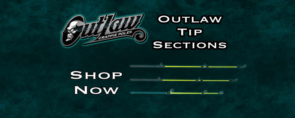 outlaw crappie rods tip sections